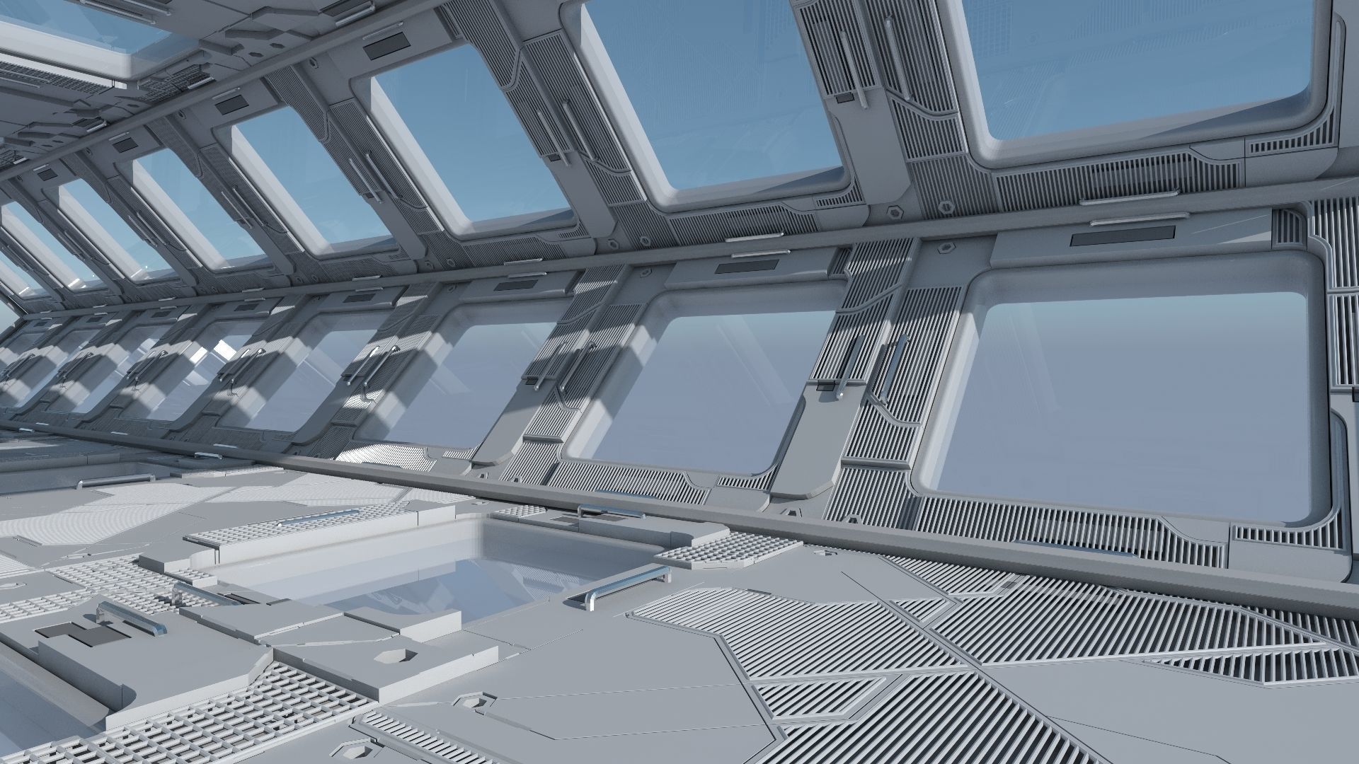 Sci-Fi Interior 102 3D model_6