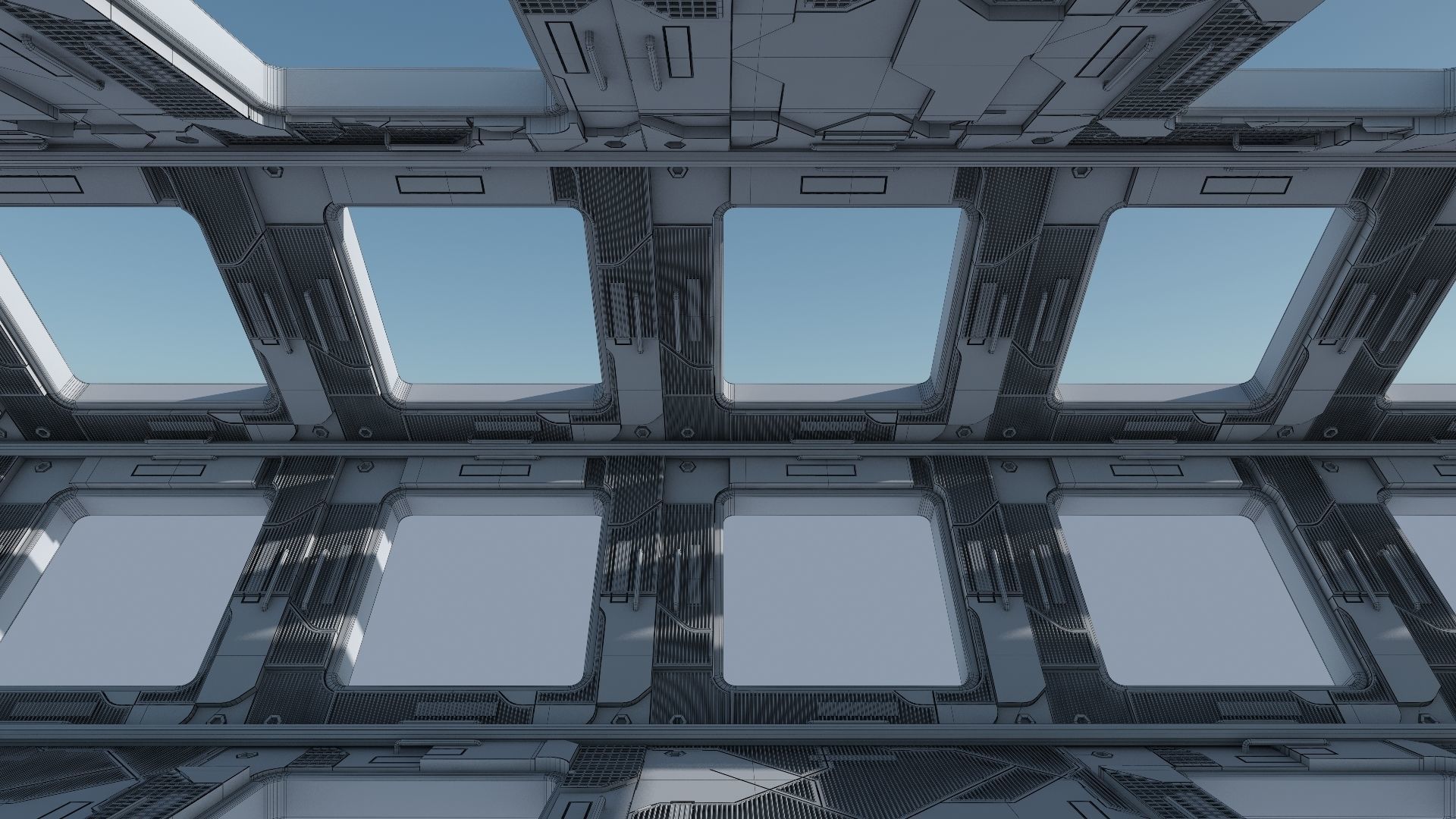 Sci-Fi Interior 102 3D model_9