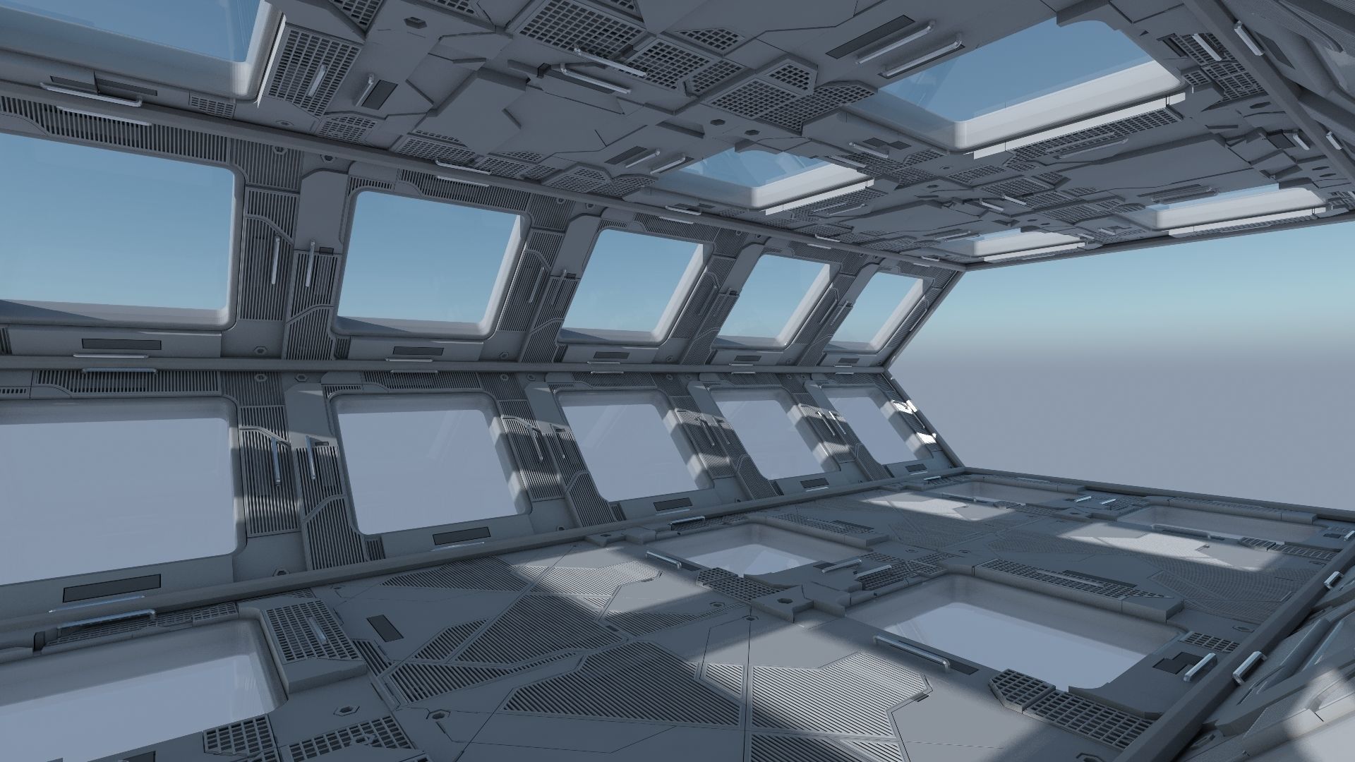 Sci-Fi Interior 102 3D model_3