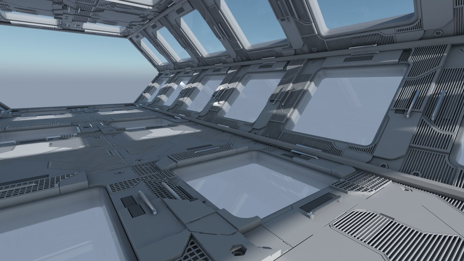 Sci-Fi Interior 102 3D model_4