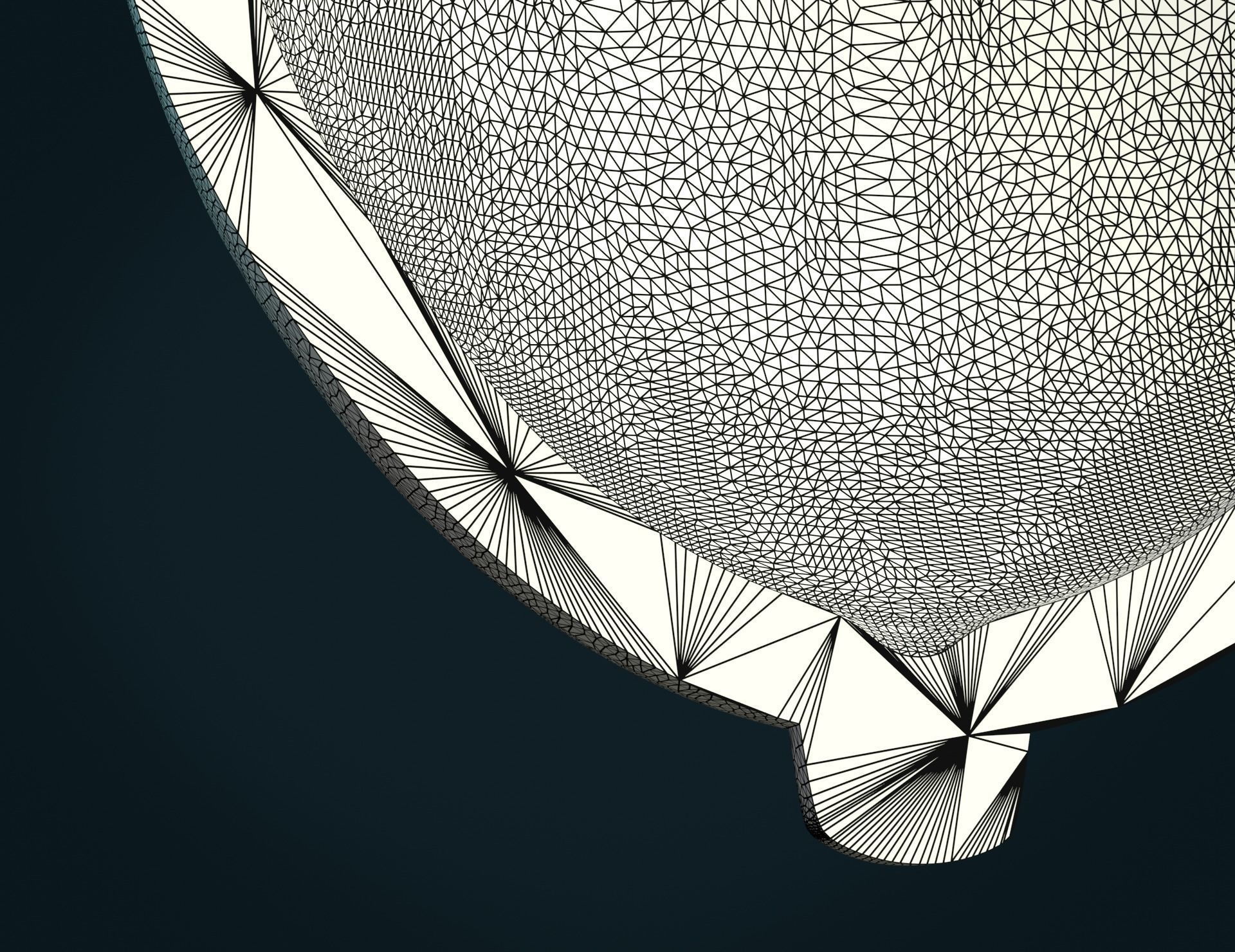 Acorn Bas-Relief 3D print model_12