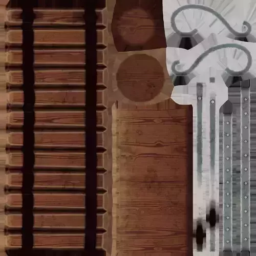 atheas train tracks - digital scrapbooking