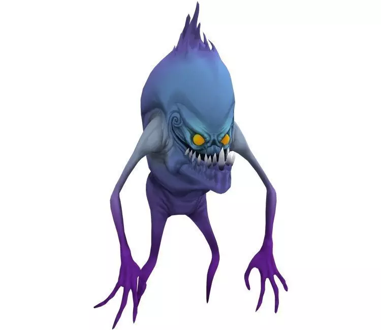 CHARACTER - TROL 3D model_0