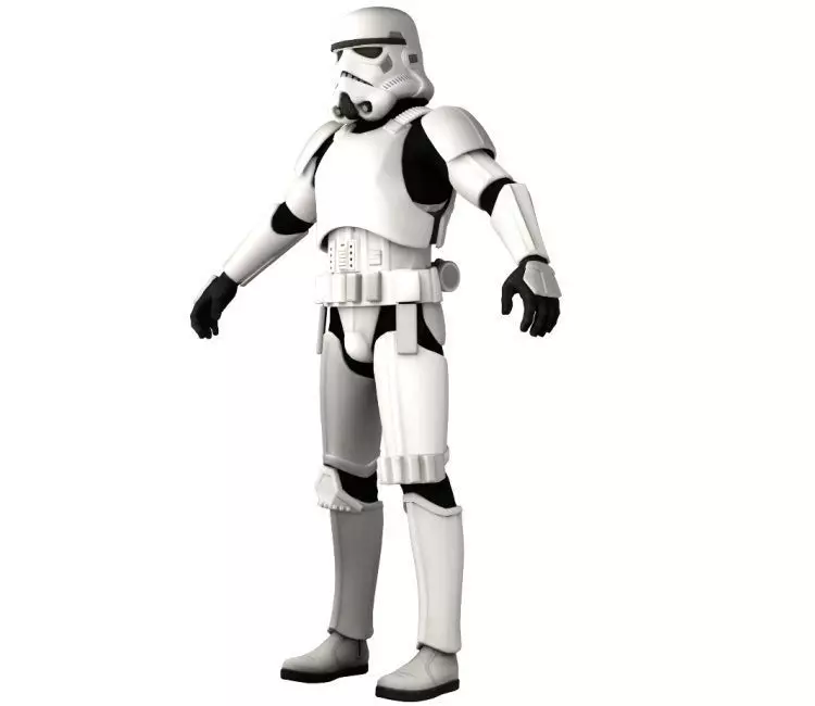 CHARACTER - Stormtrooper 3D model_0