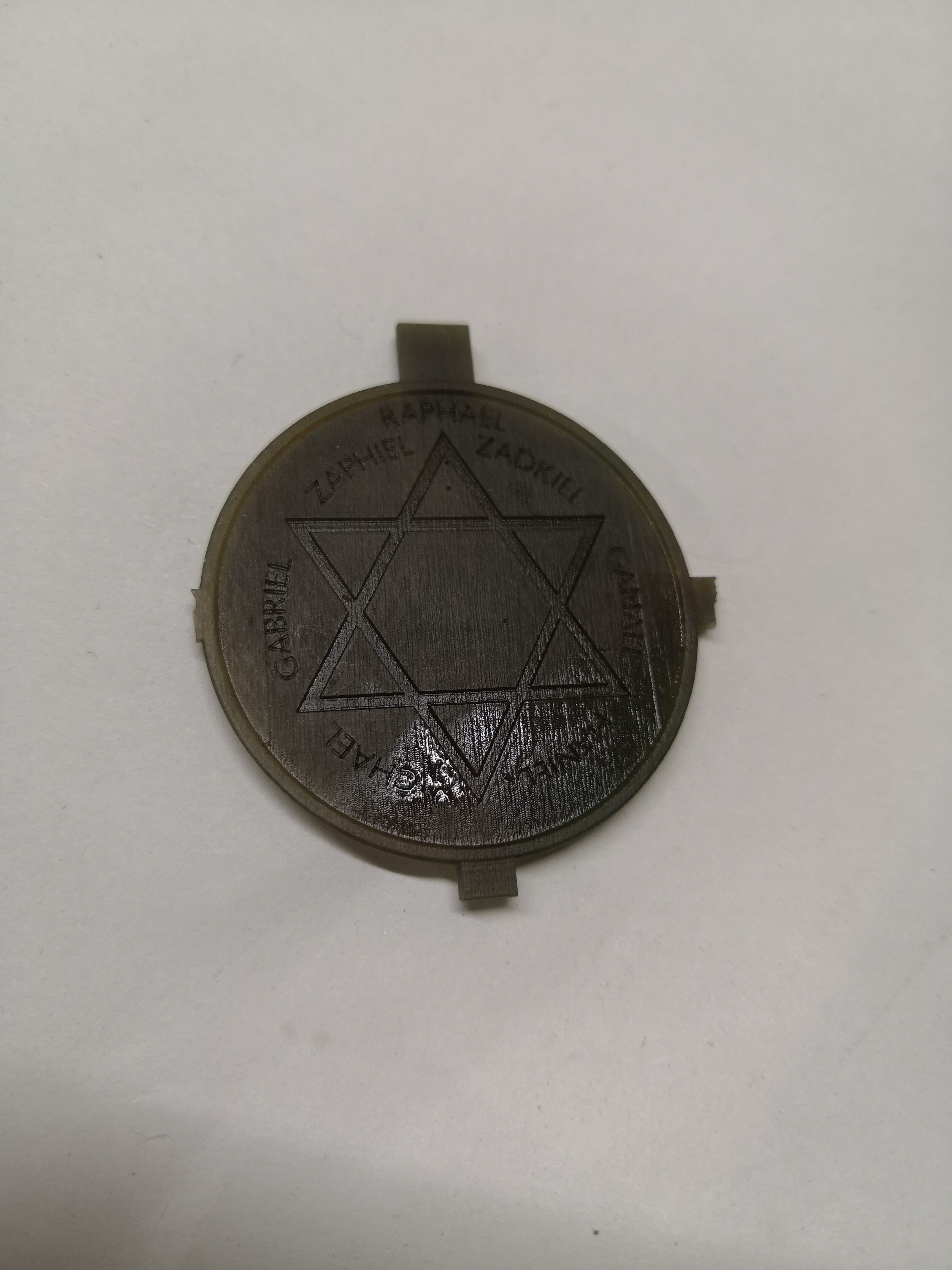 The seal sigil of the Archangel Michae pendants 3D print model_7
