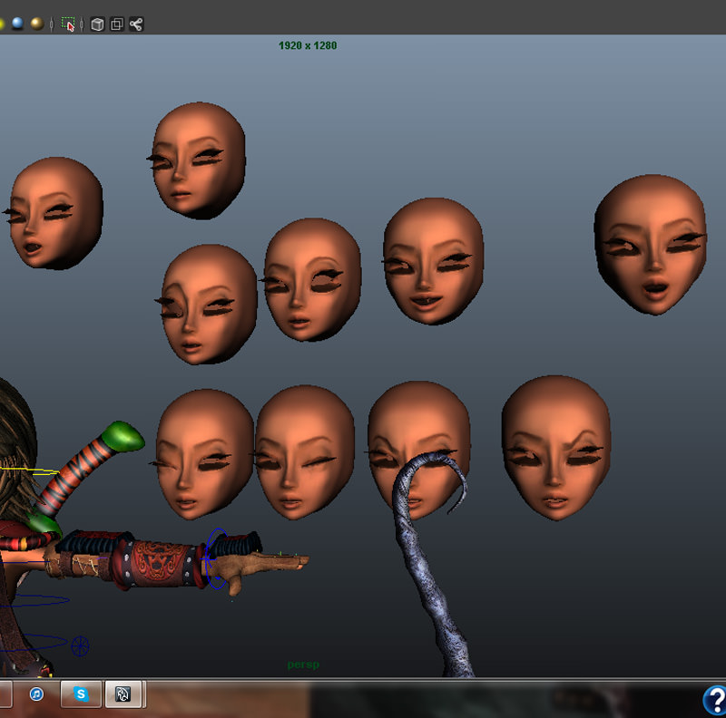 Rhue the hunter 3D model_12