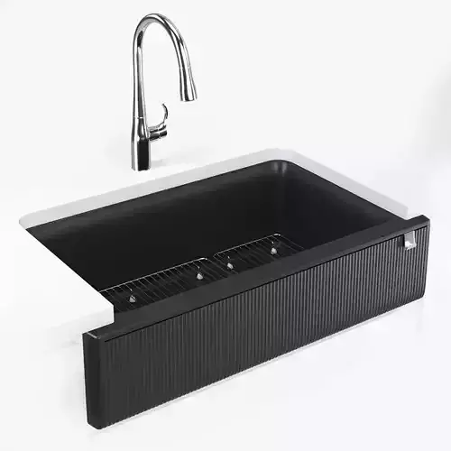 Kitchen sink KOHLER Cairn 3D model