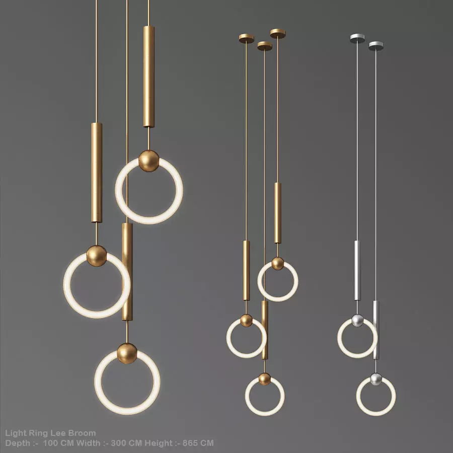 Light Ring Lee Broom 3D model_0