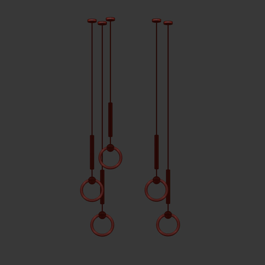 Light Ring Lee Broom 3D model_4