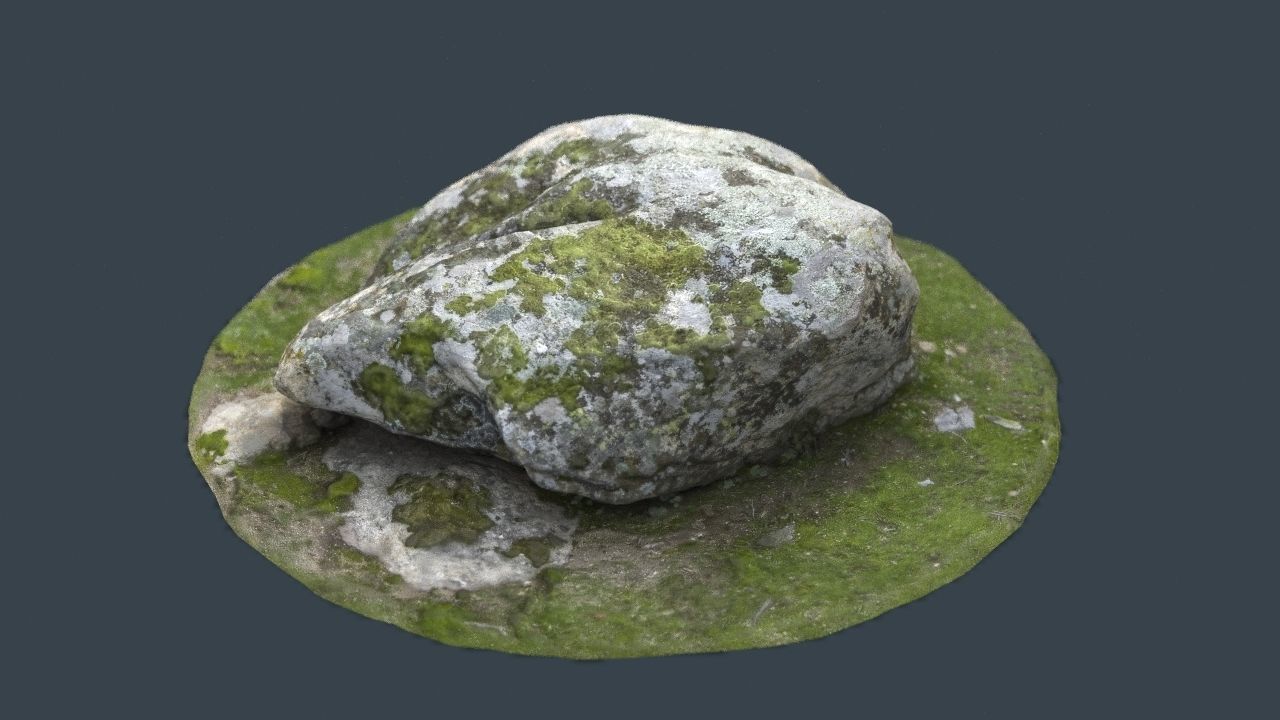 ROCK 38 Low-poly 3D model_14