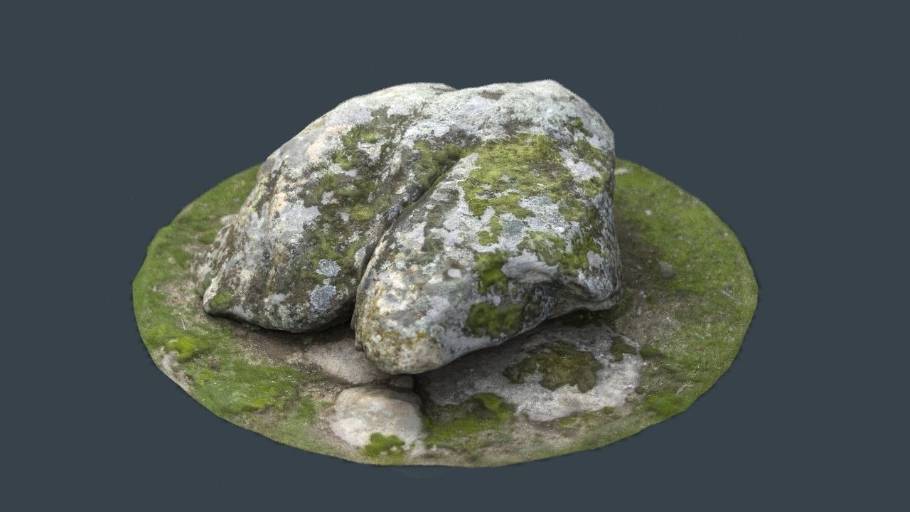 ROCK 38 Low-poly 3D model_11