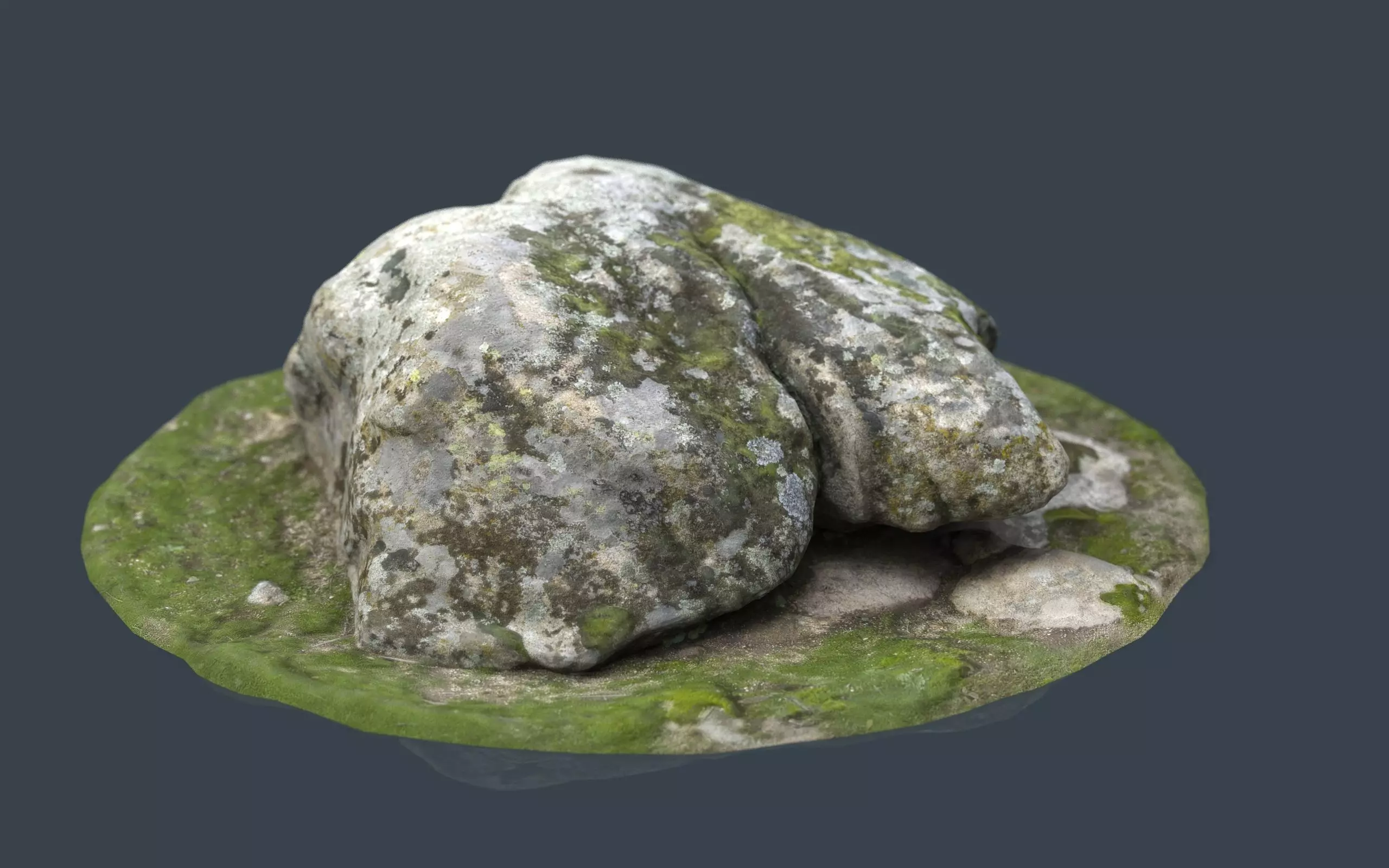 ROCK 38 Low-poly 3D model_0