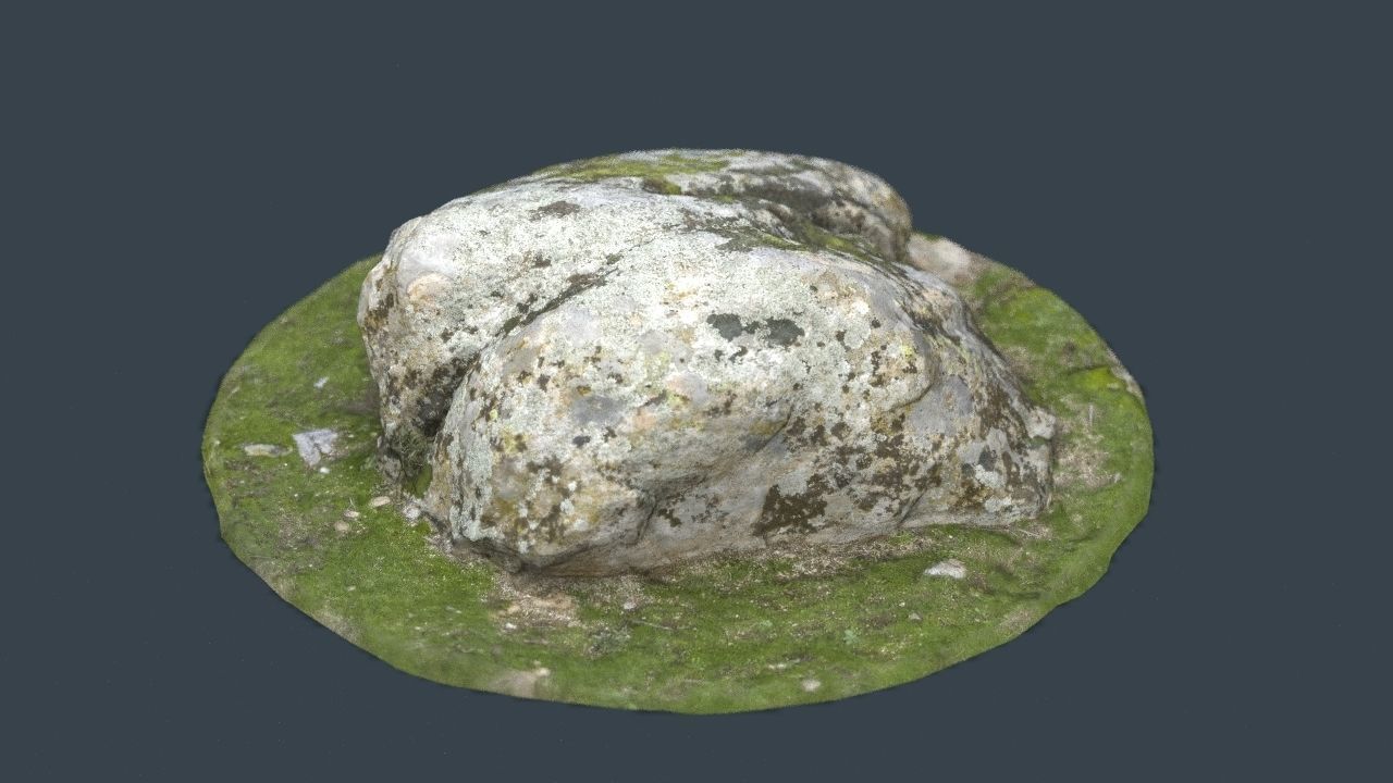 ROCK 38 Low-poly 3D model_13