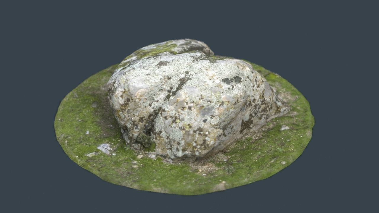 ROCK 38 Low-poly 3D model_12