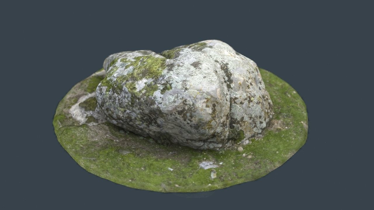 ROCK 38 Low-poly 3D model_16