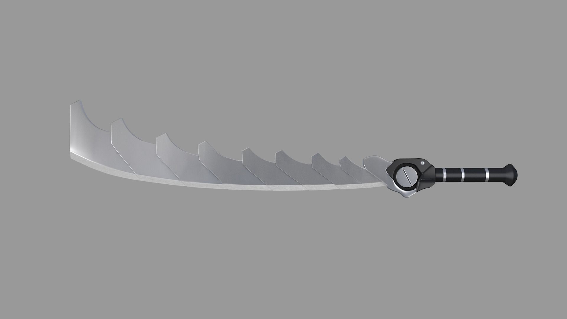 Composite sword 3D model_2