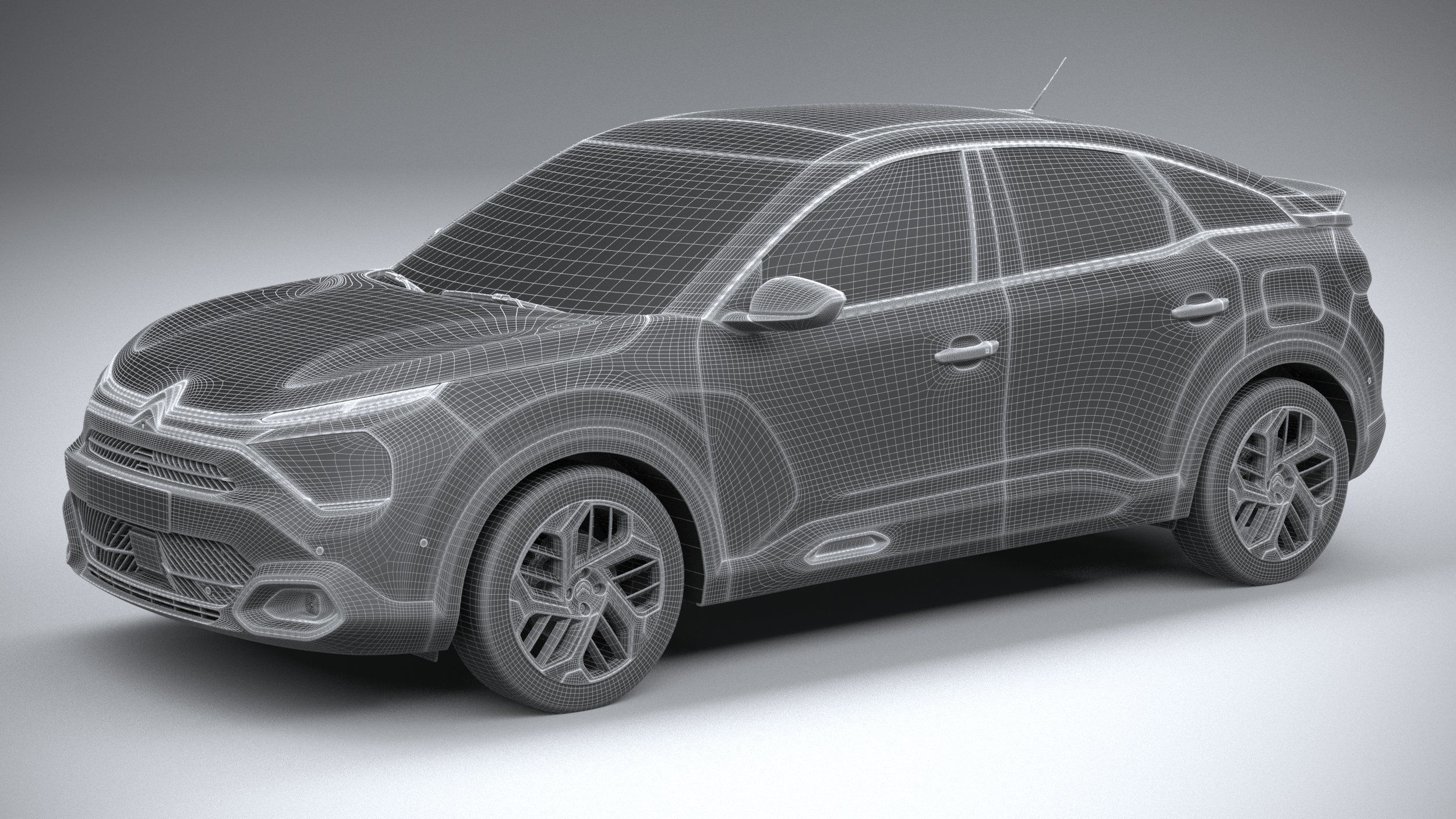 Citroen C4 2021 3D model_26