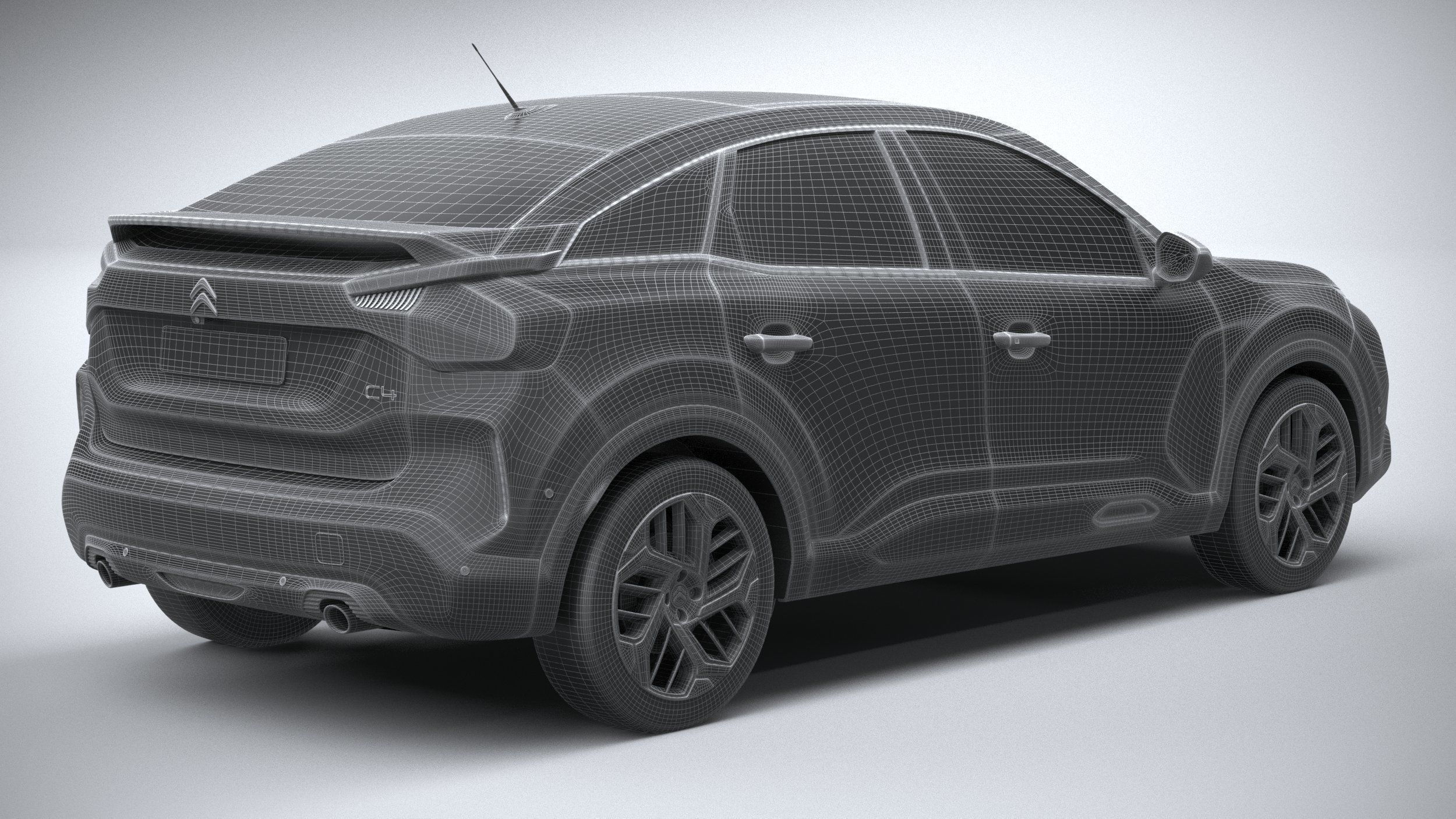 Citroen C4 2021 3D model_27
