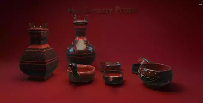 Han Dynasty Pot and Bowl set