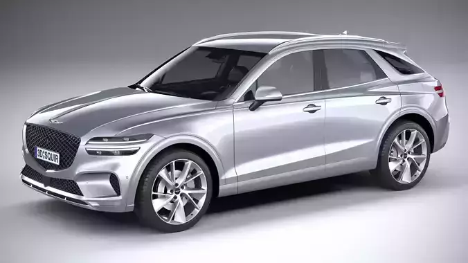 Genesis GV70 2020 3D model