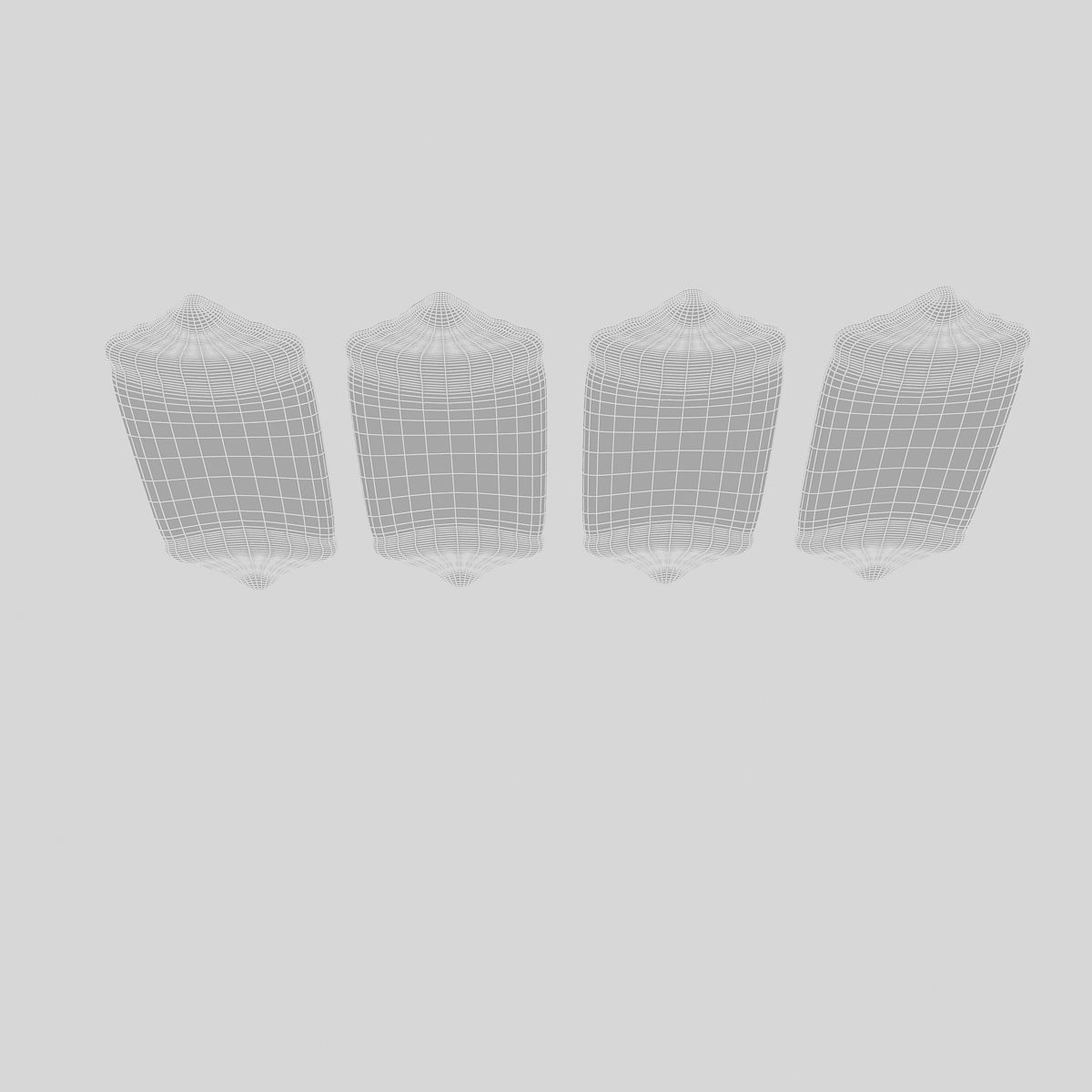 old stone cafe sign model Low-poly 3D model_4