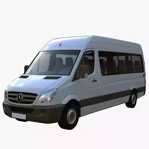 Bus Sprinter passenger 3D model