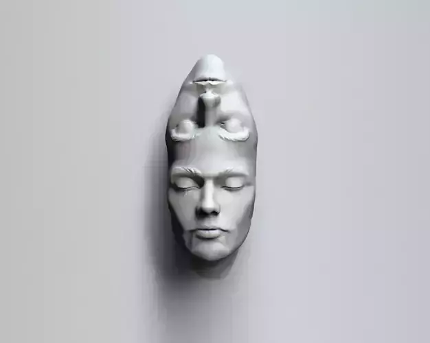 One -  Man and woman  Art piece