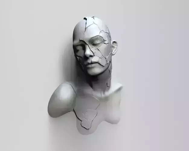 Broken girl - Art piece