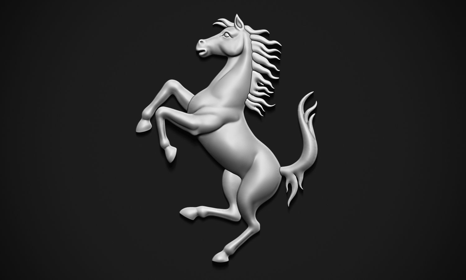 Ferrari Horse 3D print model_2