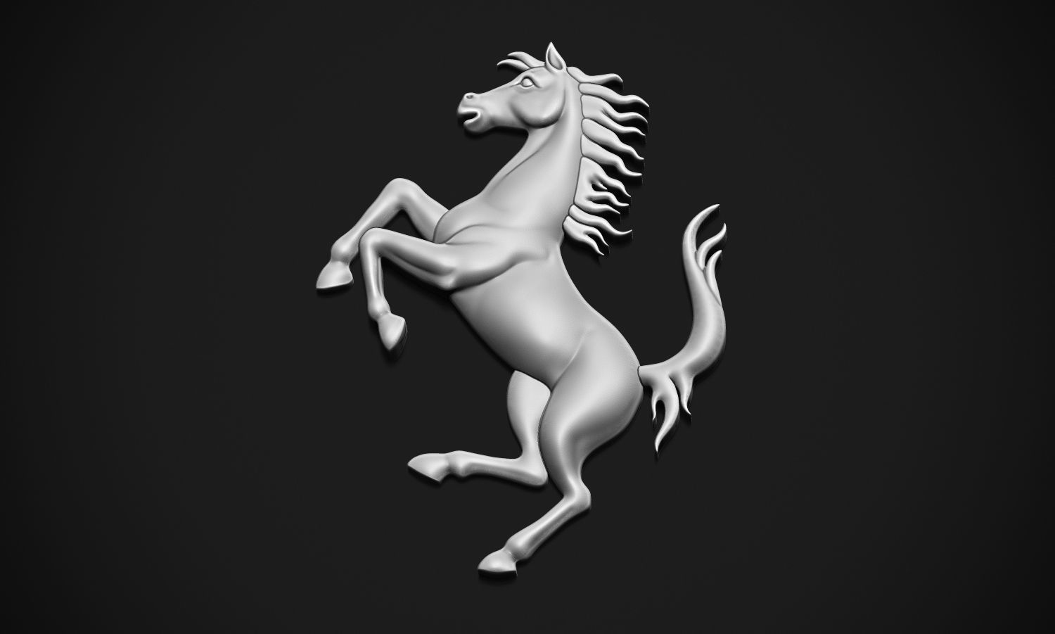 Ferrari Horse 3D print model_9