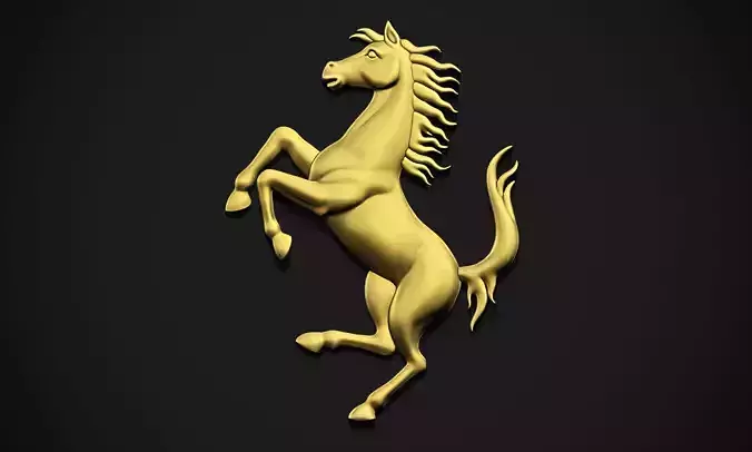 Ferrari Horse 3D print model