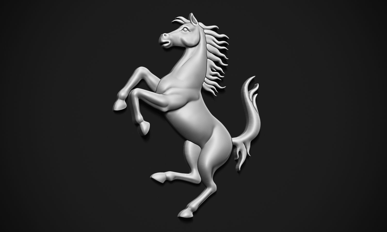 Ferrari Horse 3D print model_3