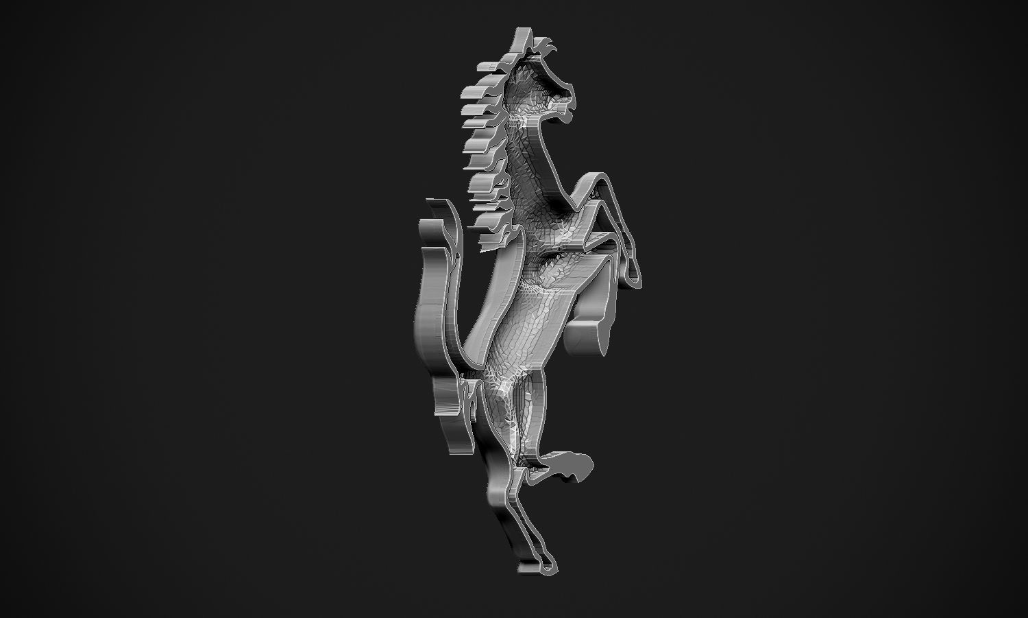 Ferrari Horse 3D print model_22