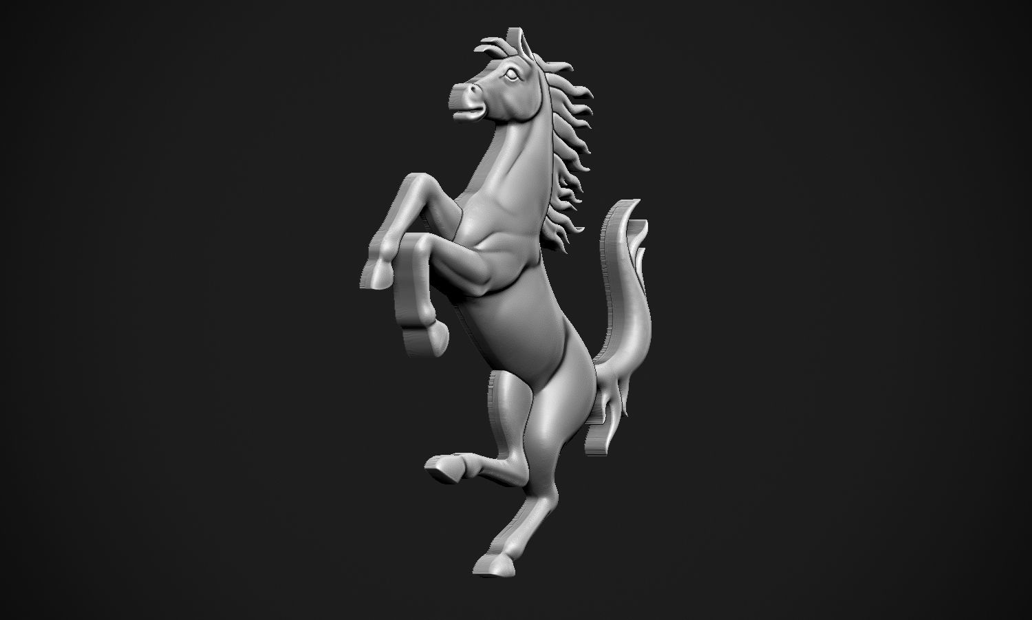 Ferrari Horse 3D print model_14