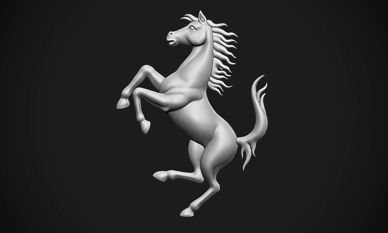 Ferrari Horse 3D print model_12