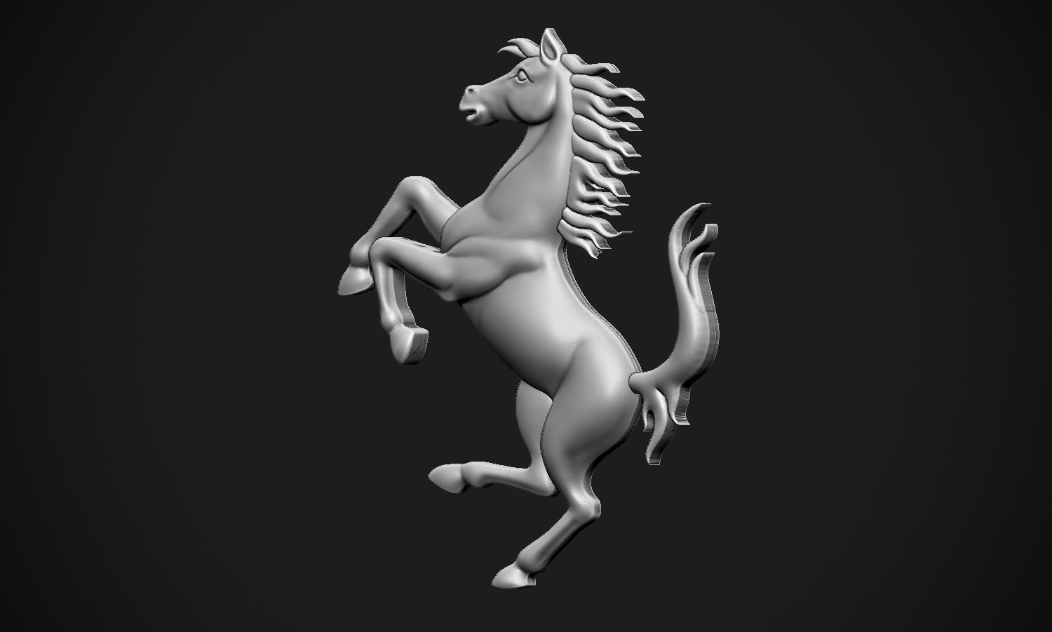 Ferrari Horse 3D print model_26