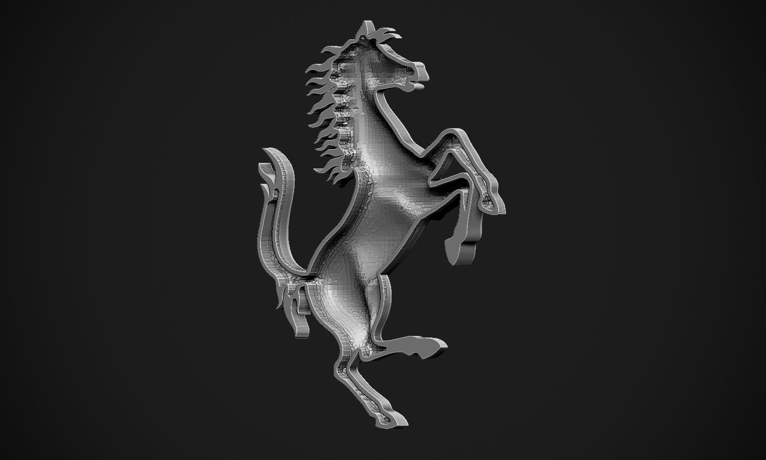 Ferrari Horse 3D print model_18
