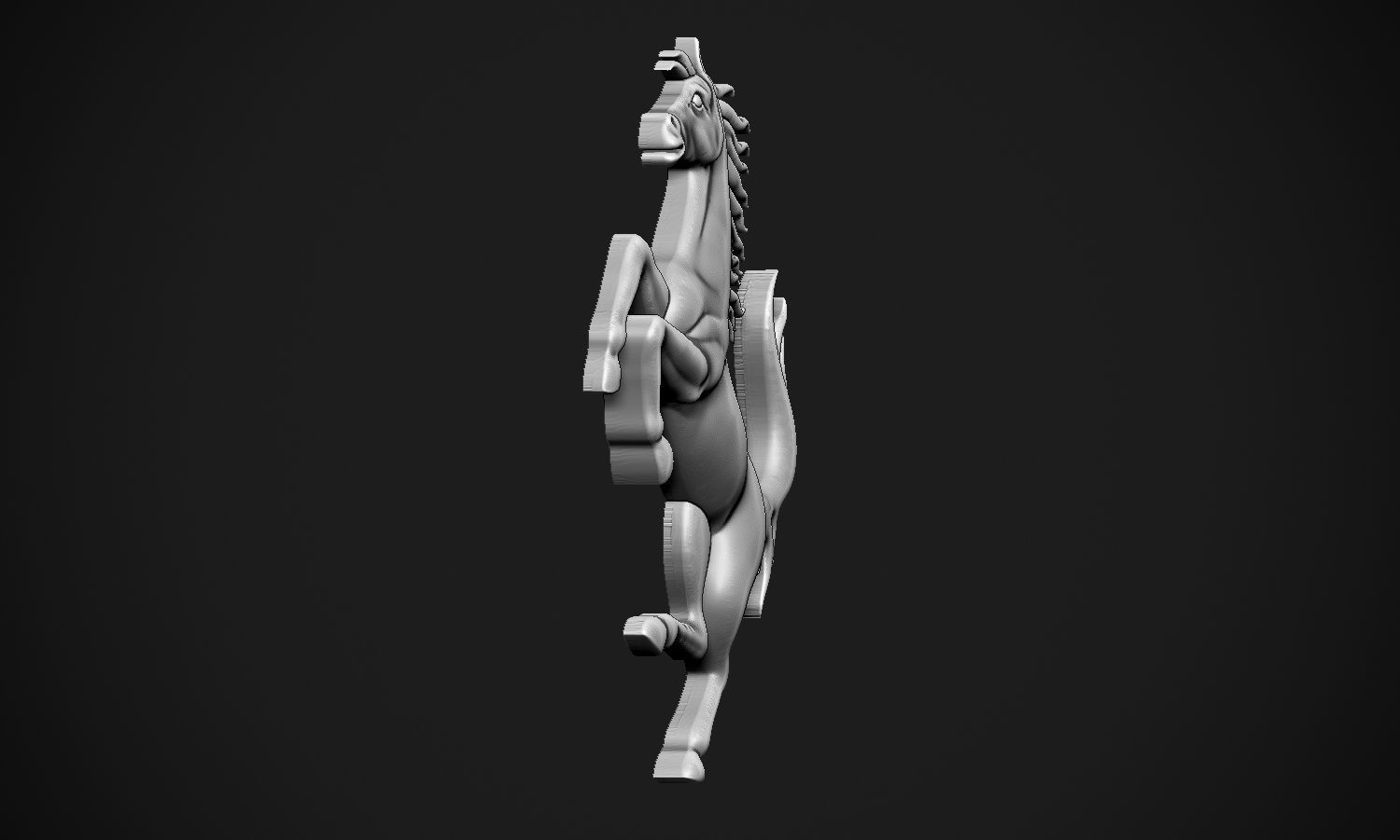 Ferrari Horse 3D print model_15
