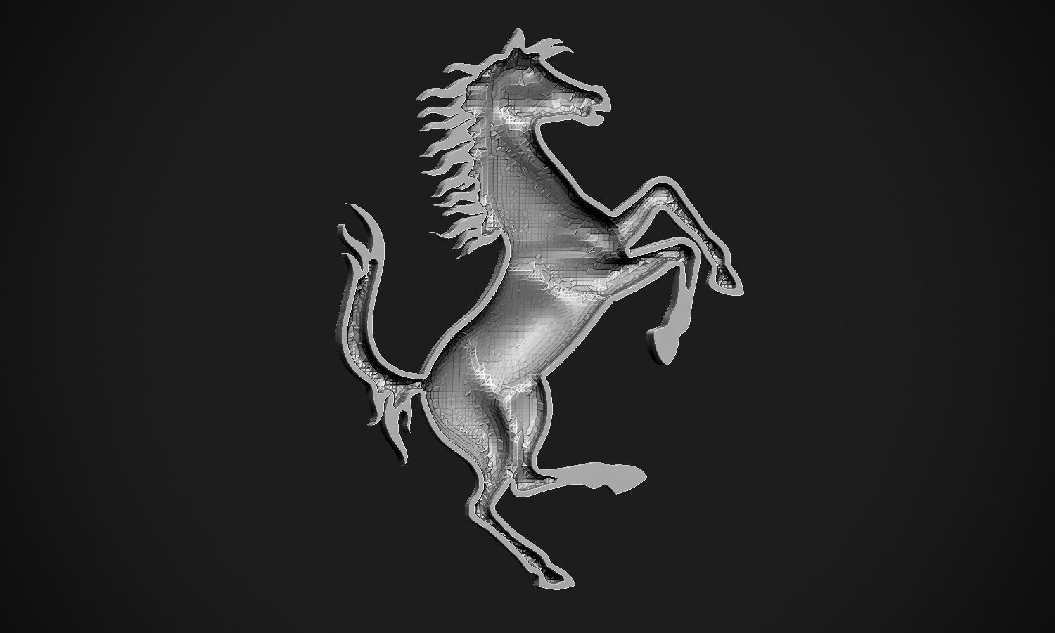 Ferrari Horse 3D print model_20