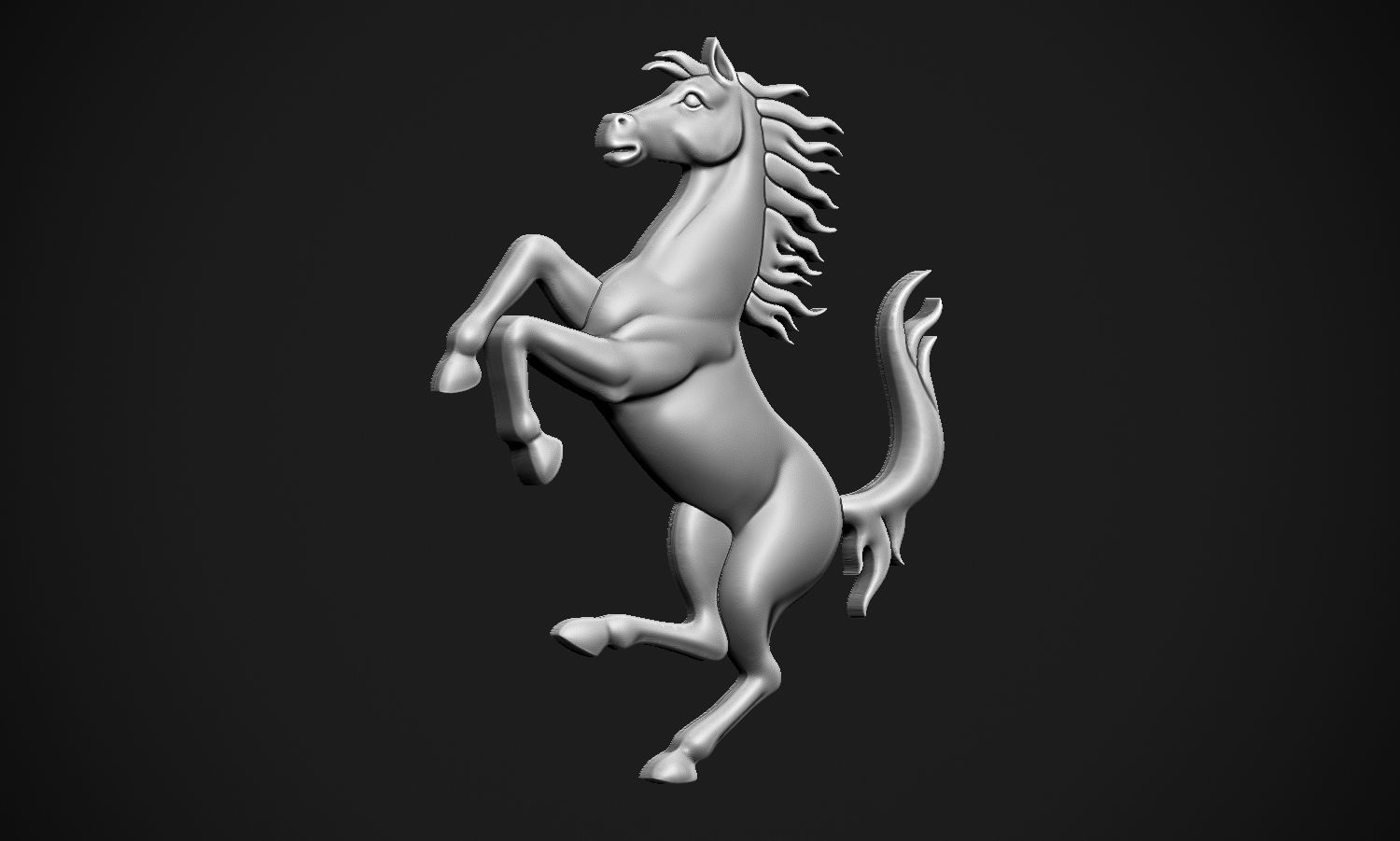 Ferrari Horse 3D print model_13