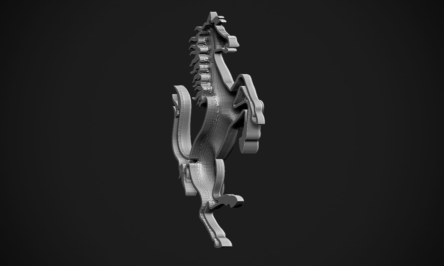 Ferrari Horse 3D print model_17