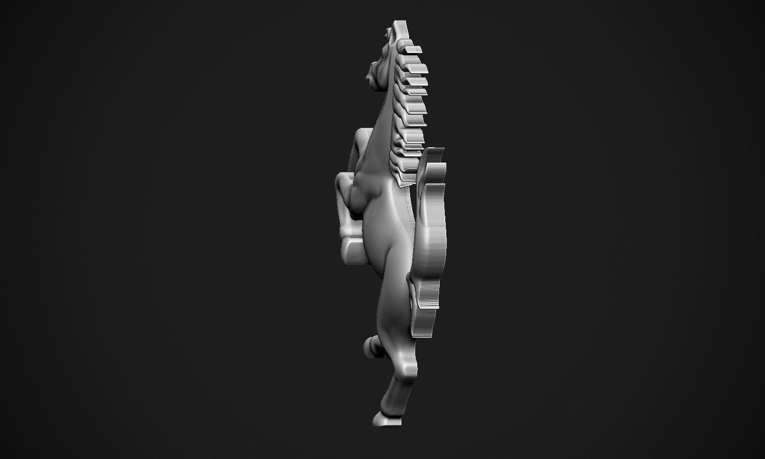 Ferrari Horse 3D print model_24