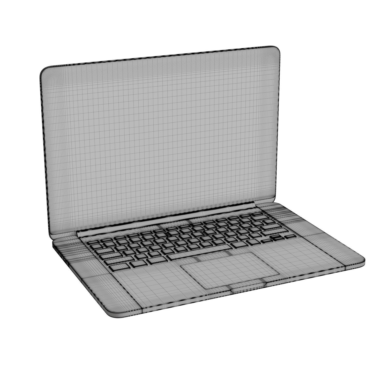 Macbook Pro 2015 3D model_4