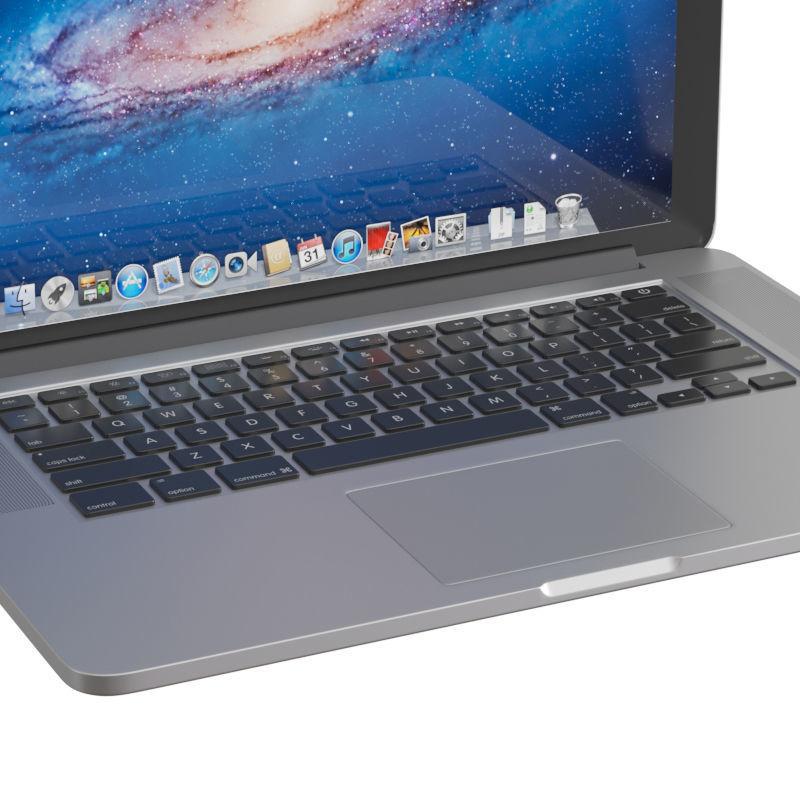 Macbook Pro 2015 3D model_3