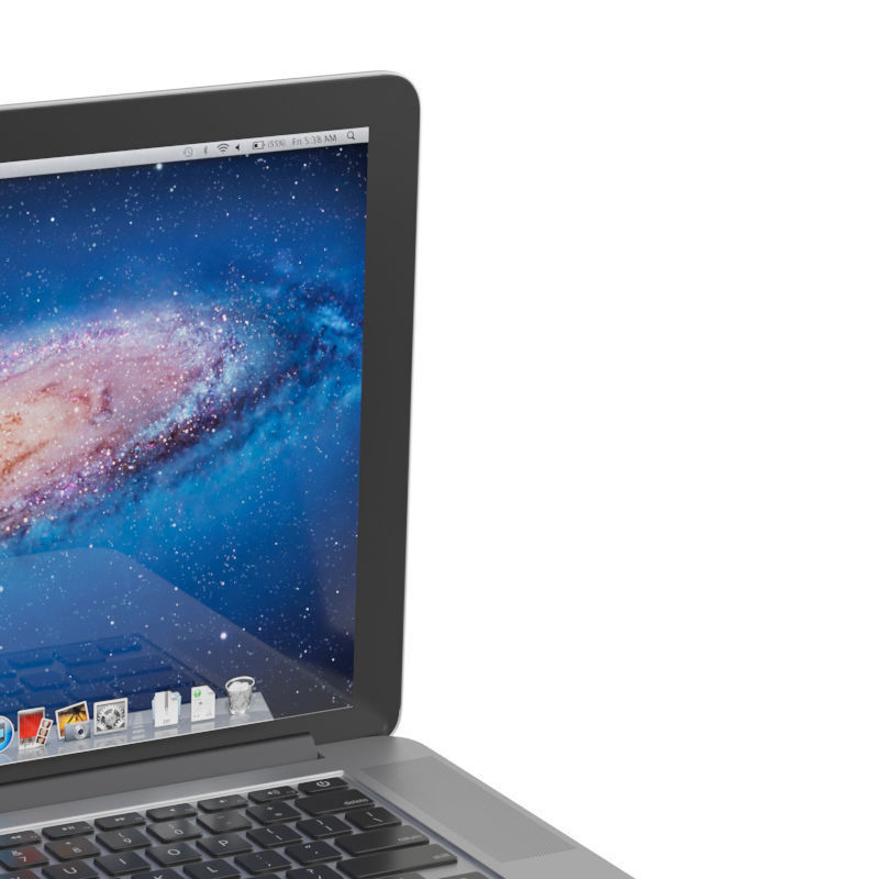 Macbook Pro 2015 3D model_2