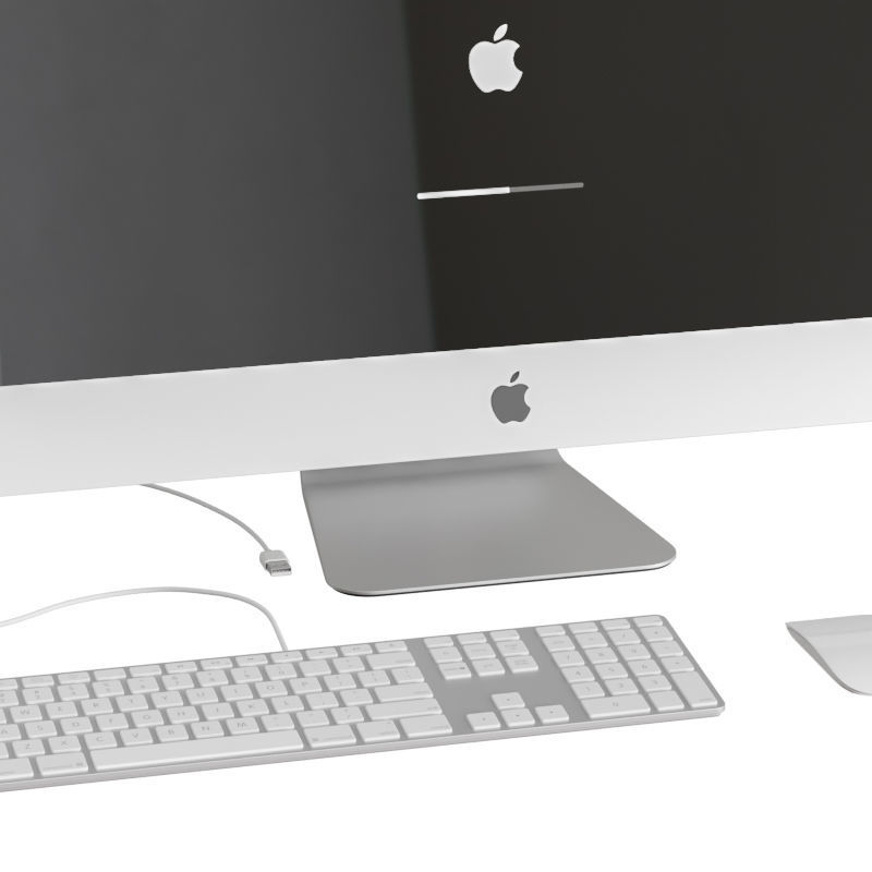 Apple iMac 3D model_3
