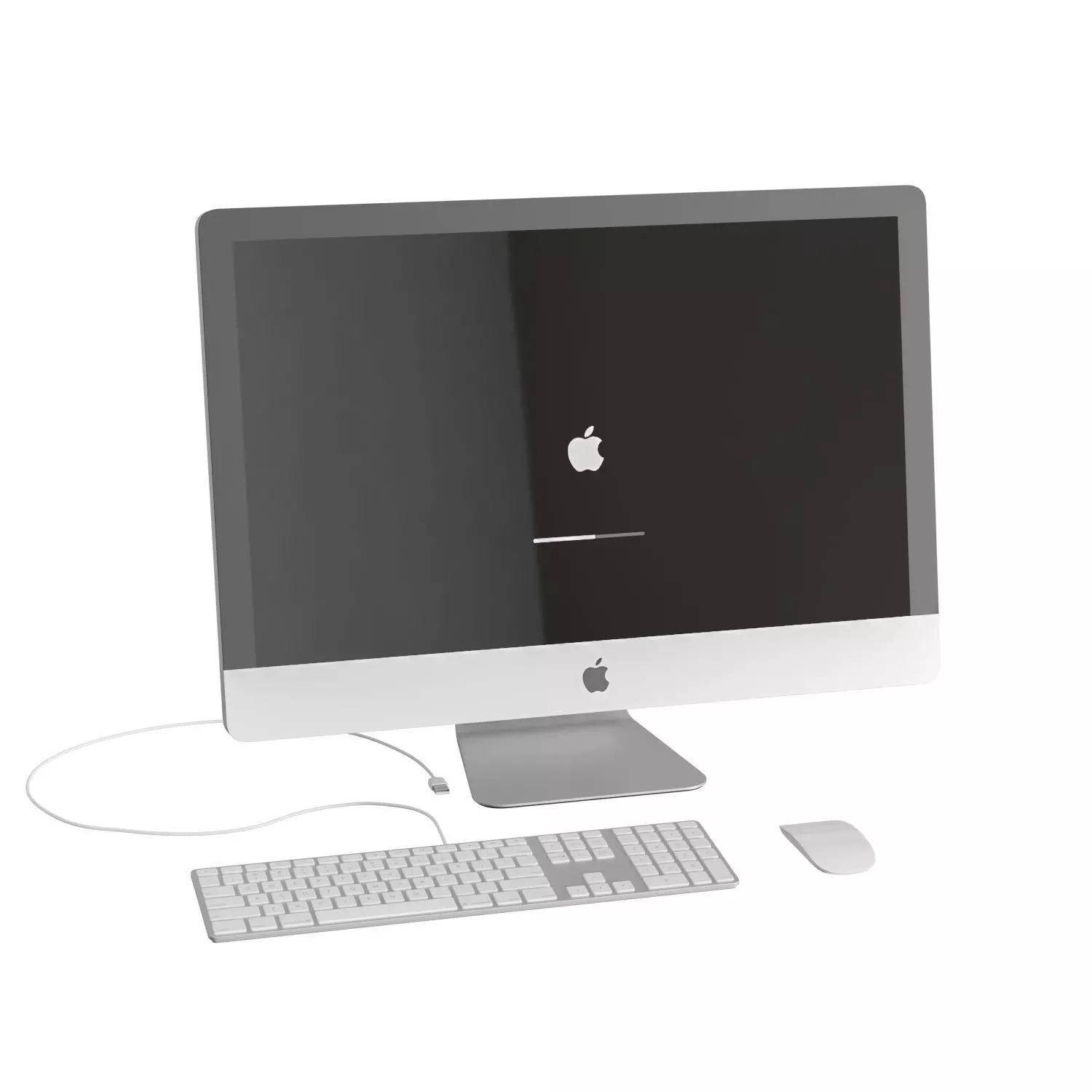 Apple iMac 3D model_0