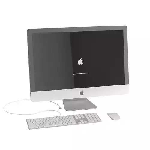 Apple iMac 3D model