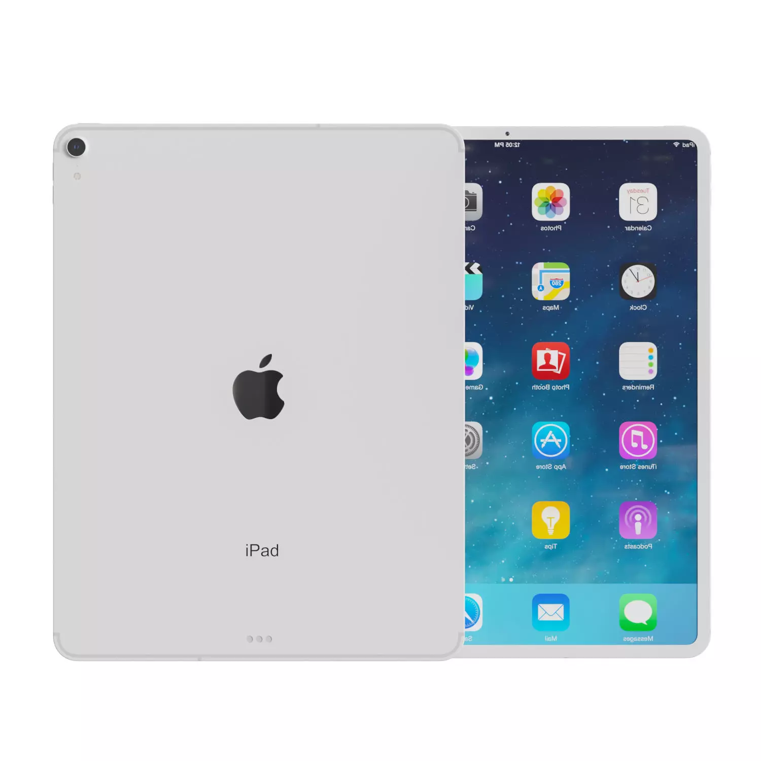 Apple iPad Pro 12 3D model_0