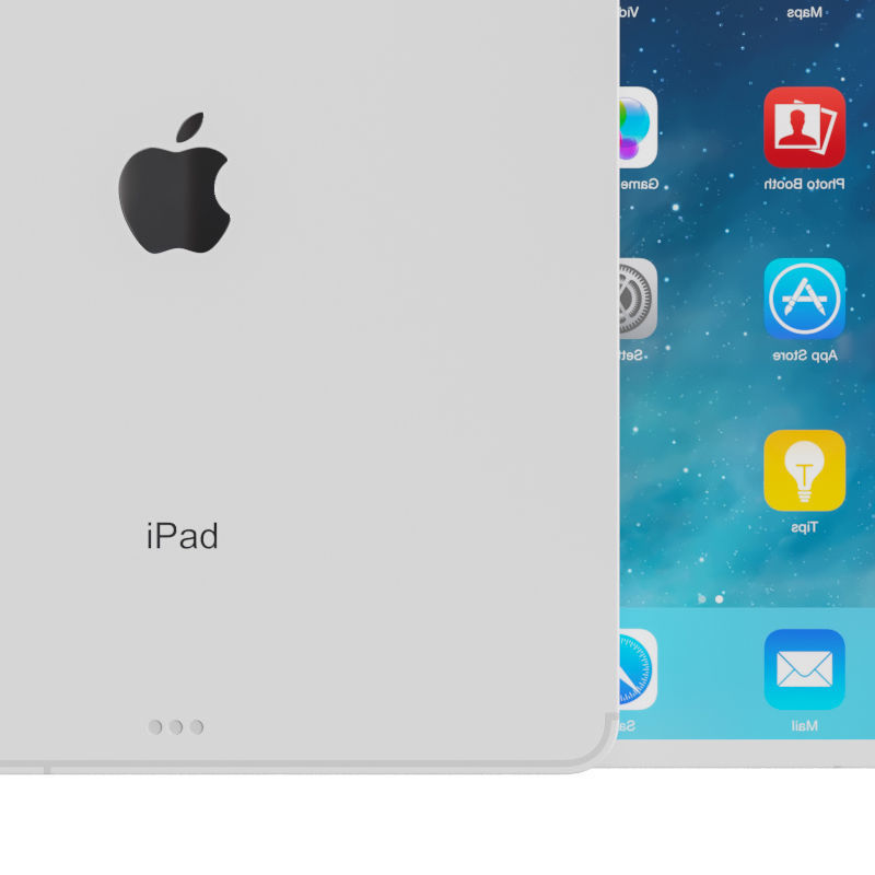 Apple iPad Pro 12 3D model_3